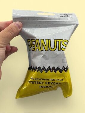 Peanuts Blind Bag Keychain Pack - Yellow, White & Red Artwork